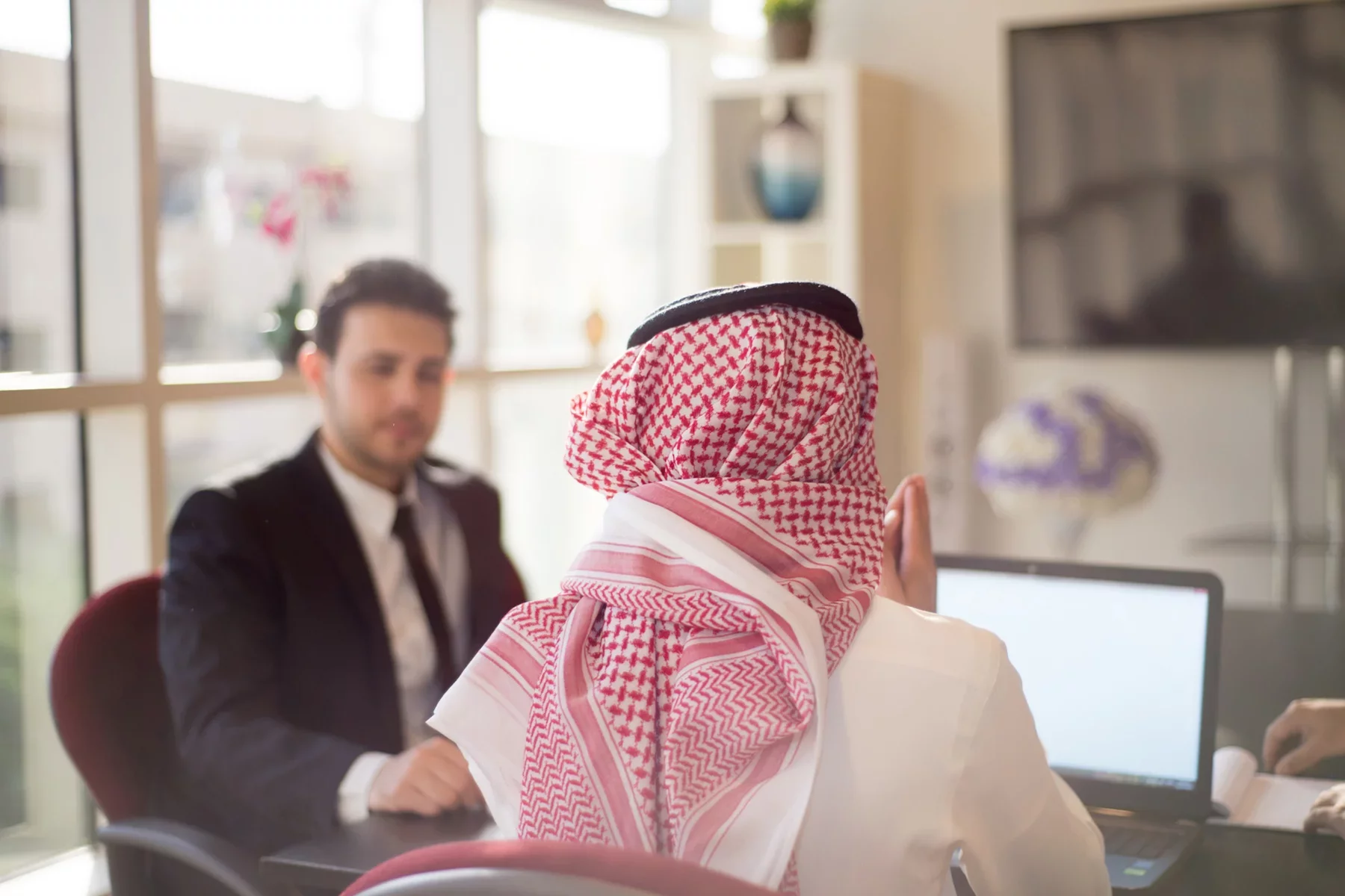 business meeting saudi arabia